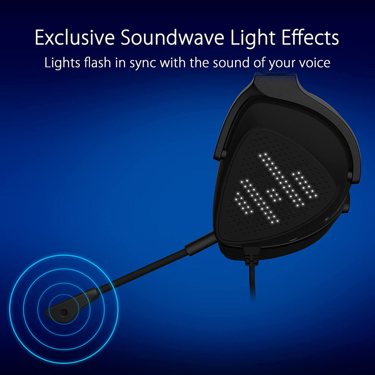 ASUS ROG Delta S Animate Gaming Headset | Customizable Anime Matrix LED Display, AI Noise-Canceling Mic, Hi-Res ESS 9281 Quad DAC, Lightweight, USB-C, for PC, Mac, PS5, Switch and Mobile Devices Delta S Animate (Wired) Black