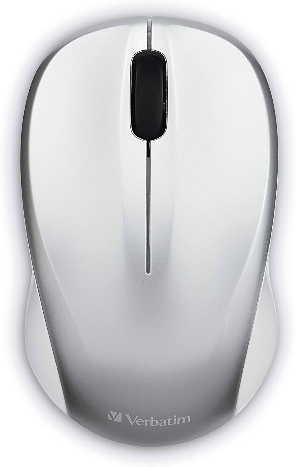 Verbatim Silent Wireless Blue LED Mouse - Silver