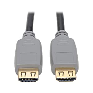 Tripp Lite High Speed 4K HDMI 2.0a Cable with Gripping Connectors (M/M), Black, 1 m. (P568-01M-2A)