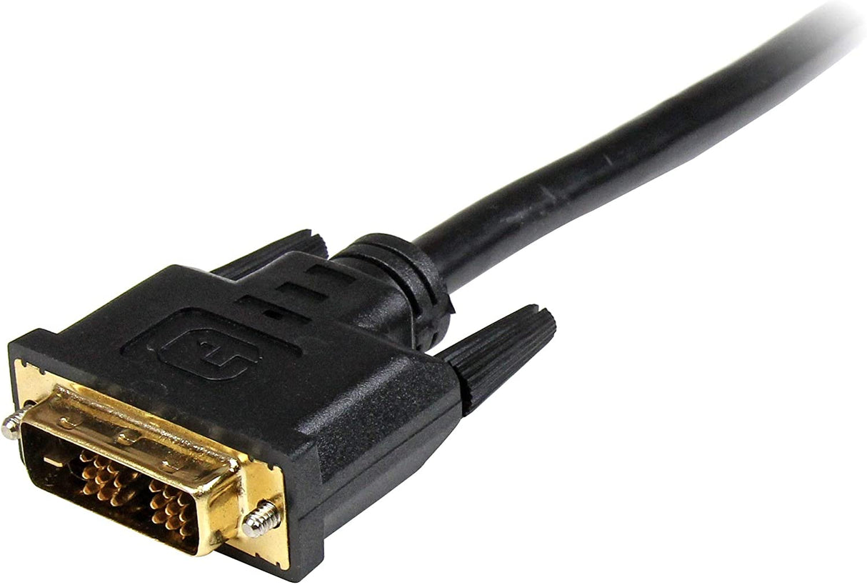 StarTech.com 10ft HDMI to DVI D Adapter Cable - Bi-Directional - HDMI to DVI / DVI to HDMI Adapter for Your Computer Monitor (HDMIDVIMM10) 10 ft / 3m Standard Packaging