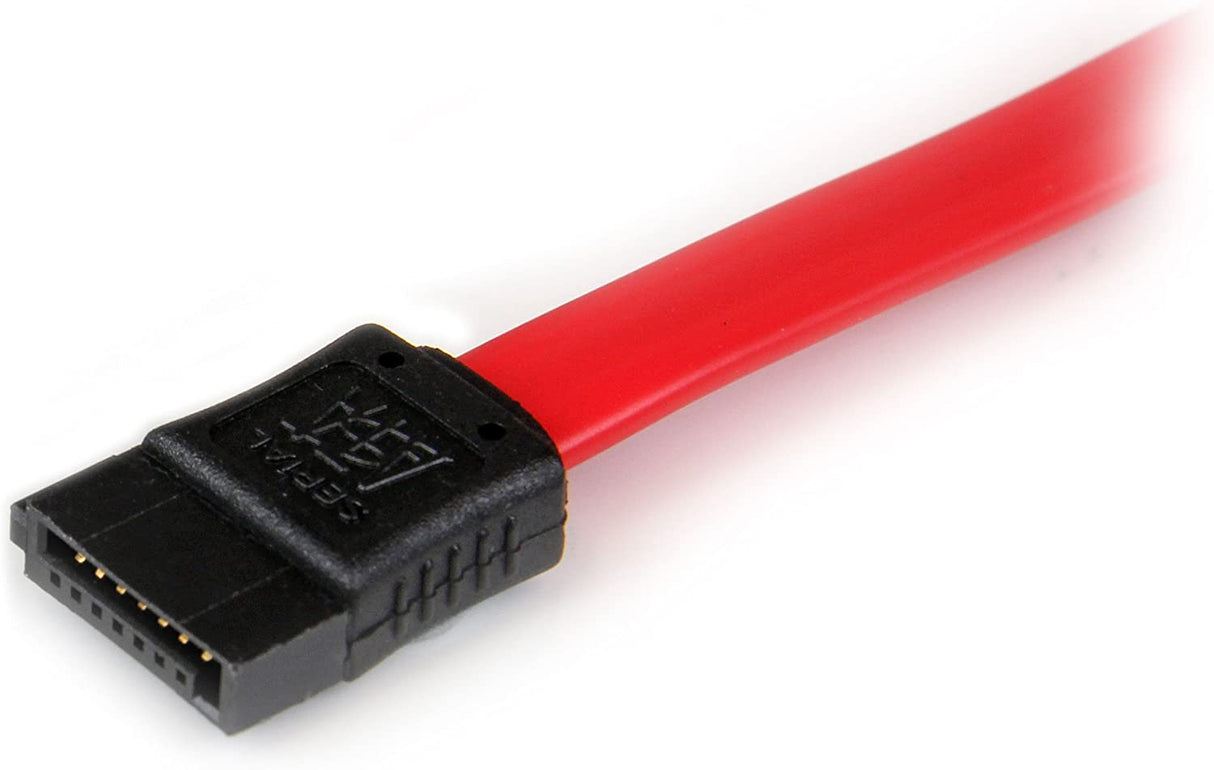 StarTech.com 0.3m SATA Extension Cable - 30cm 7 pin SATA Extension - 7 pin SATA Extension Cable - 7 pin SATA Extension cord