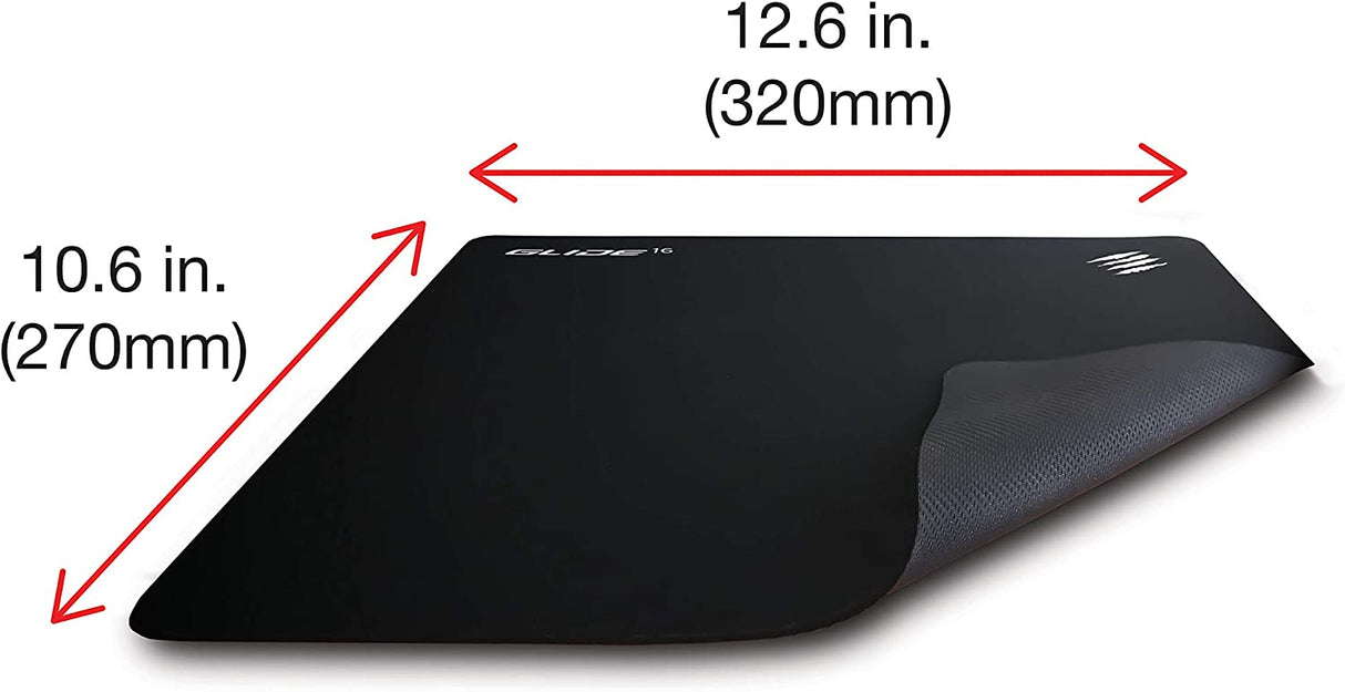 Mad Catz The Authentic G.L.I.D.E. 16" Gaming Surface Small (0.1" x 12.6" x 10.6")