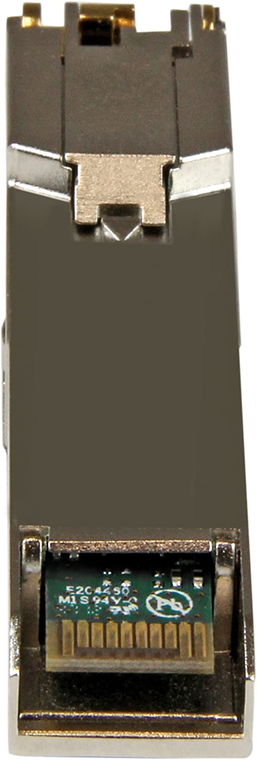 StarTech.com Juniper EX-SFP-1GE-T Compatible SFP Module - 1000BASE-T - SFP to RJ45 Cat6/Cat5e - 1GE Gigabit Ethernet SFP - RJ-45 100m - (EXSFP1GETST)