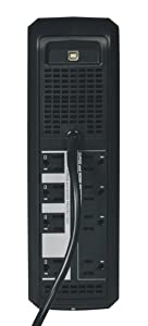 Tripp Lite 650VA UPS Battery Back Up, 350W, Rack-Mount/Tower, LCD Display, AVR, USB, DB9 (OMNI650LCD) OMNI 650VA UPS