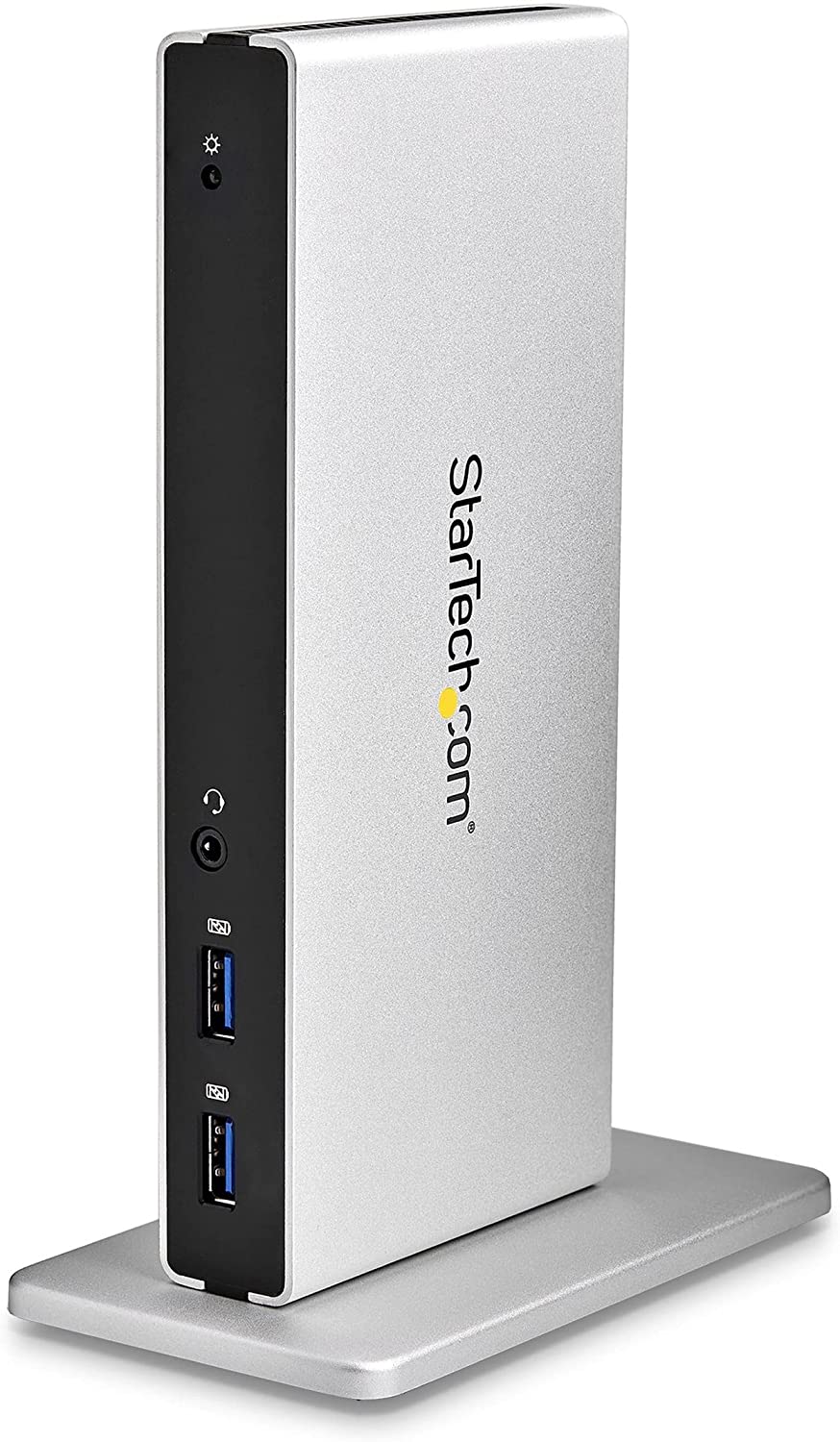 StarTech.com Dual Monitor USB 3.0 Docking Station w/ DVI to VGA & HDMI Adapters, 5x USB 3.0 & Audio - Vertical DVI Dock for Mac & Windows (USB3SDOCKDD) 2 x monitor|5 x USB-A 3.0|vertical