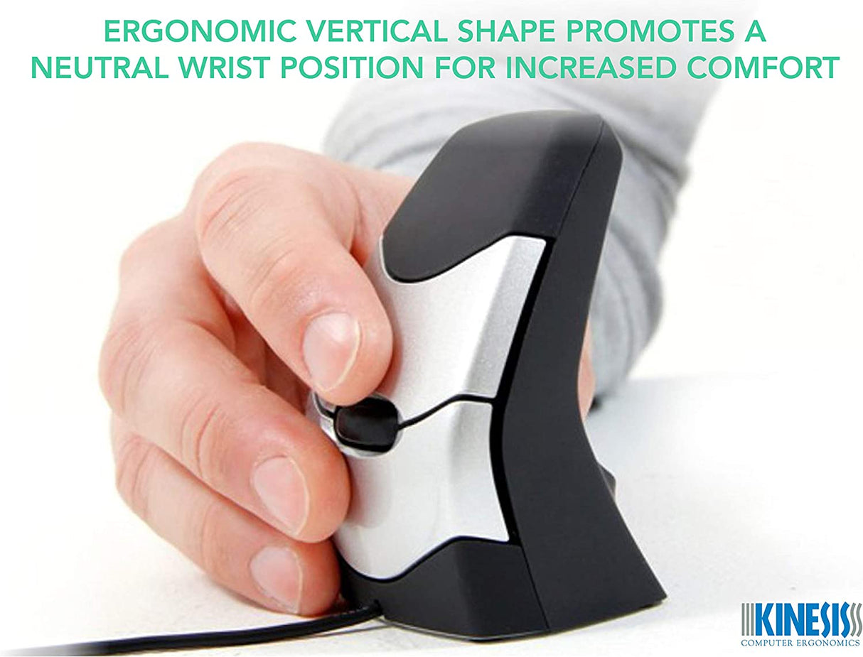Kinesis DXT2 Ergonomic Vertical Mouse (USB Wired)