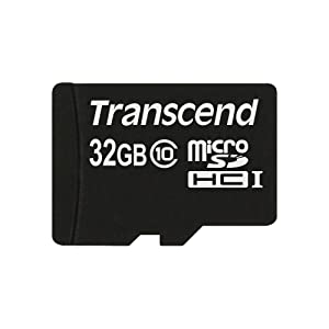 Transcend Information TS32GUSDC10 32GB micro SDHC10 Flash Memory - No Box or Adapter 32 GB