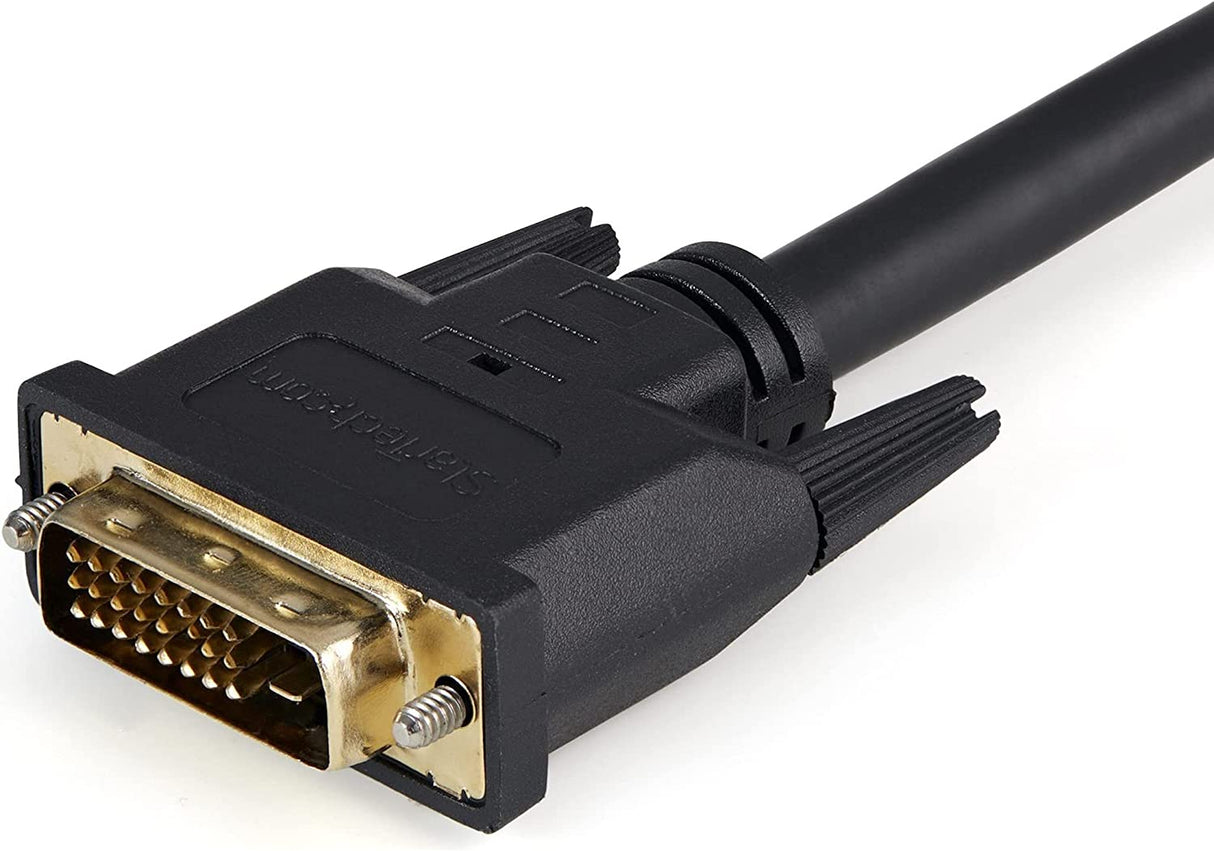 StarTech.com 1ft DVI Splitter Cable - M / F - DVI-D to 2x DVI-D Dual Video Splitter for Your Split Screen Computer Monitor (DVISPL1DD)