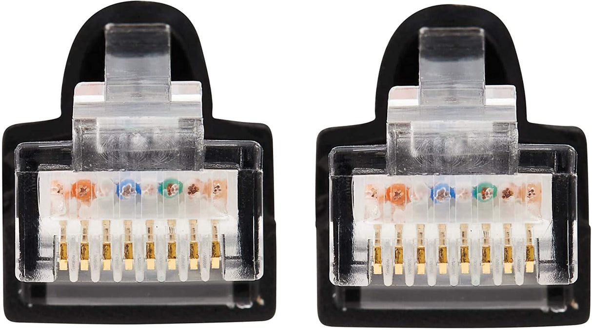Tripp Lite Augmented Cat6/Cat6a Snagless 10G Patch Cable RJ45, 7-Feet (N261-007-BK) Black