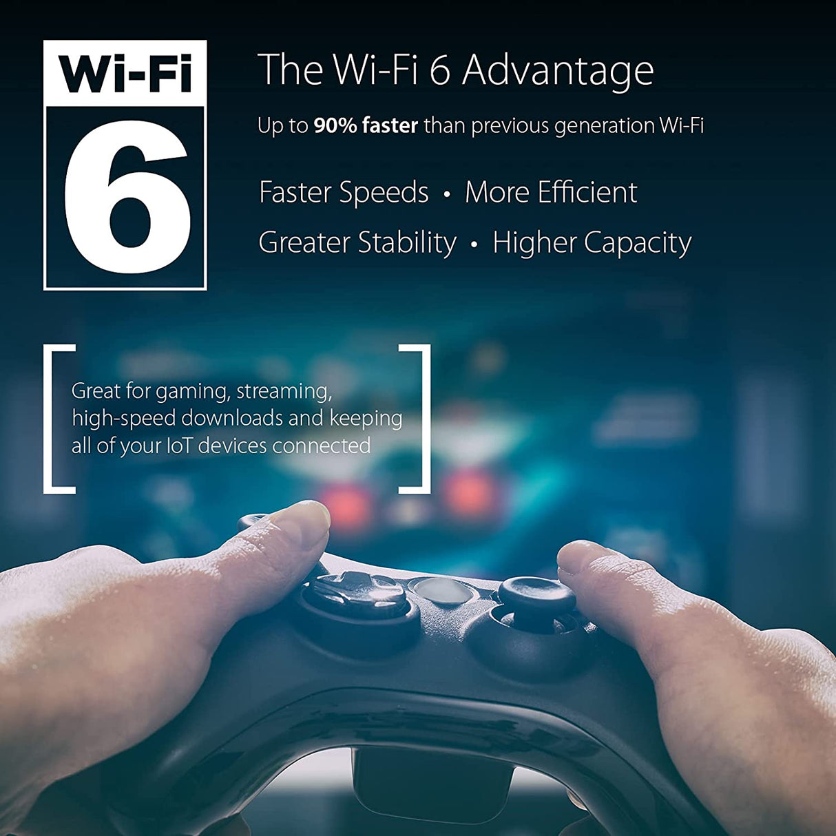 D-Link COVR AX1800 Whole Home Mesh Wi-Fi 6 System - Up to 4500 sq.ft. Coverage, Voice Control w/Amazon Alexa and Google Assistant, Enhanced Parental Controls, 2-Pack (COVR-X1862) WiFi 6 AX1800 Mesh Kit 2pk