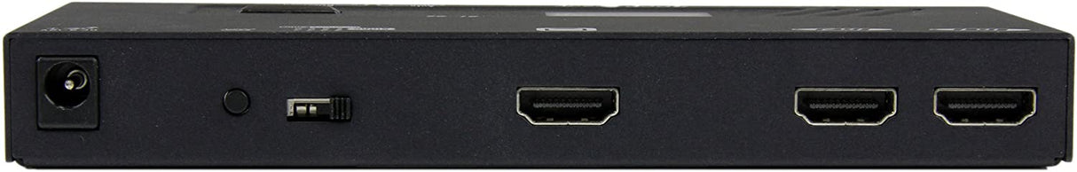 StarTech.com 2 Port HDMI Switch w/ Automatic and Priority Switching - 2 In 1 Out HDMI Selector with Automatic Priority Switching – 1080p (VS221HDQ),Black