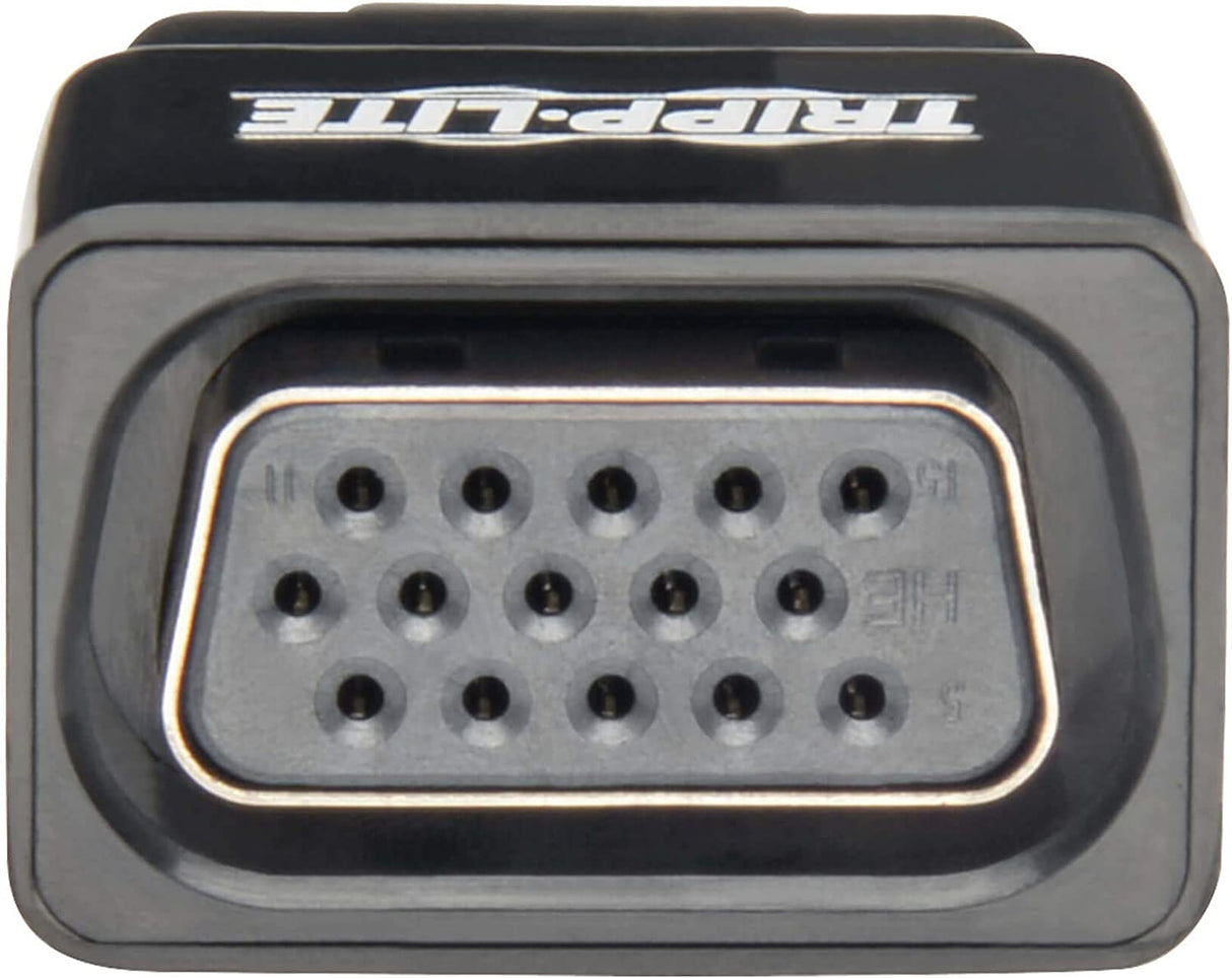 Tripp Lite HDMI to VGA Converter Adapter for Chromebook Laptop Desktop PC, 1920x1080/1080p, M/F (P131-000) HDMI to VGA (Compact)