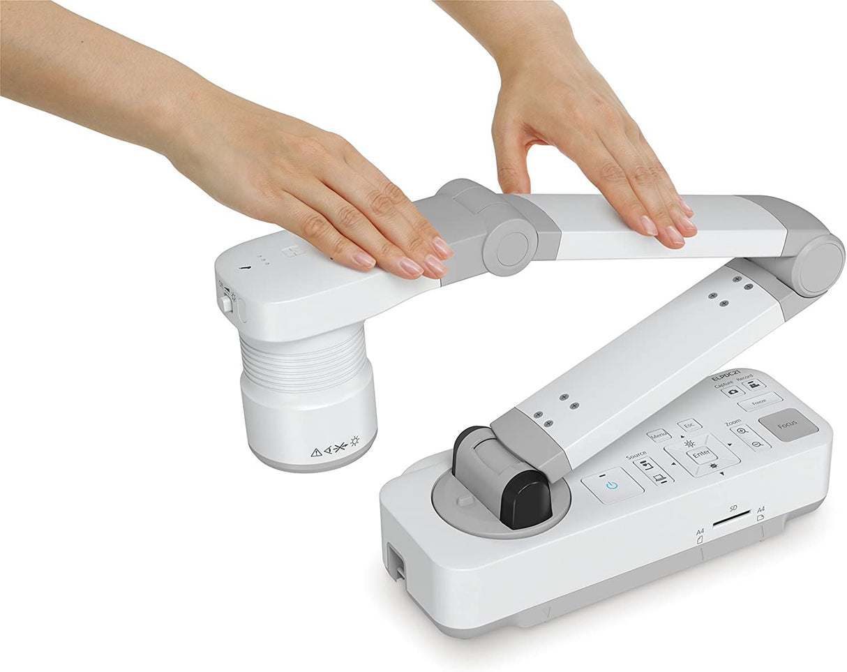 Epson DC-21 High-Definition Document Camera with HDMI, 12x Optical Zoom, 10x Digital Zoom and 1080p Resolution DC-21 - 1080p, 12x Optical Zoom