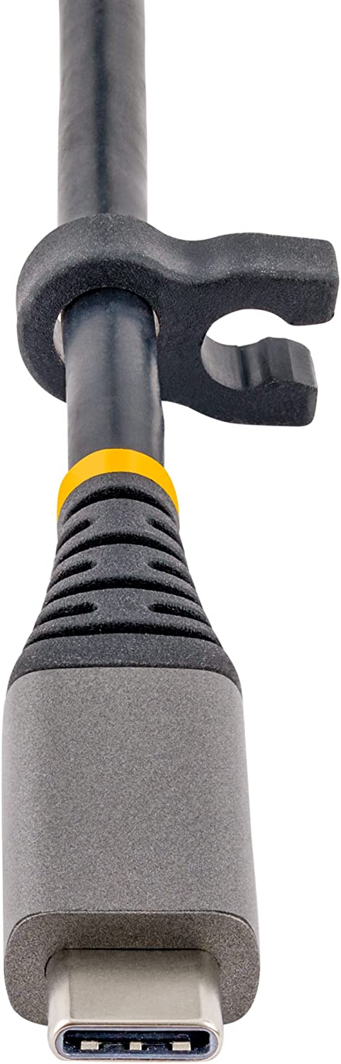 StarTech.com USB C Multiport Adapter, Dual 4K 60Hz HDMI 2.0b, HDR10, 2X 10Gbps USB Hub, 100W PD Pass-Through, GbE, SD, 14"/35cm Cable, Mini Dock, Laptop Docking Station, Win/Mac (102B-USBC-MULTIPORT) Dual HDMI 4K 60Hz 10 Gbps