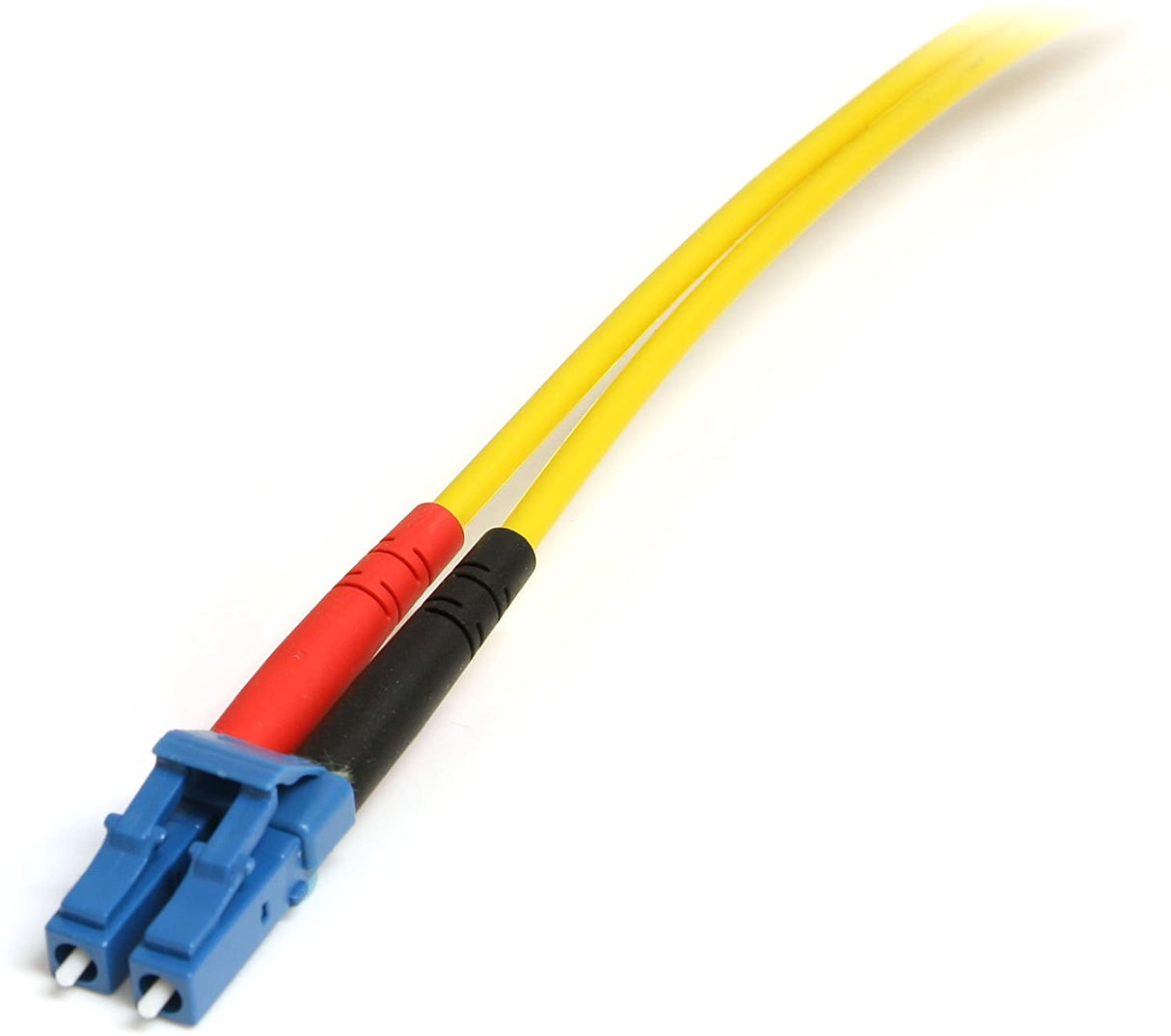 StarTech.com 1m Fiber Optic Cable - Single-Mode Duplex 9/125 - LSZH - LC/SC - OS1 - LC to SC Fiber Patch Cable (SMFIBLCSC1) Yellow 3.3 ft / 1 m LC to SC Single-Mode Duplex 9/125