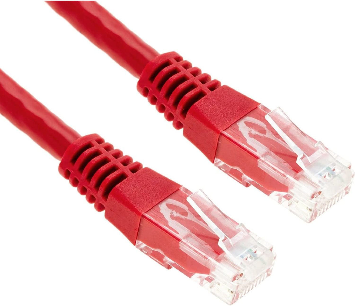 Tripp Lite Cat5e 350MHz Molded Patch Cable (RJ45 M/M) - Red, 14-ft.(N002-014-RD) 14 feet Red