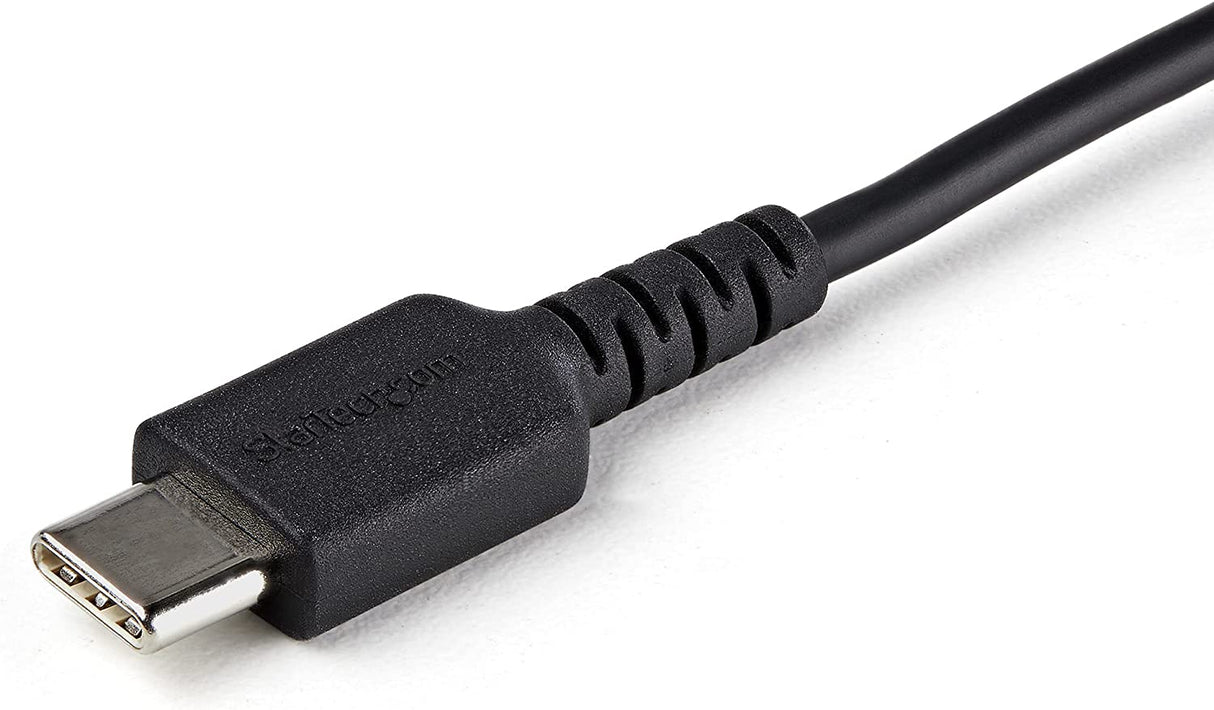 StarTech.com 3ft (1m) Secure Charging Cable USB-A to USB-C Data Blocker Charge-Only Cable No-Data Power-Only Charger Cable for Phone/Tablet Data Blocking USB Protector Adapter Cable (USBSCHAC1M) USB to USB C