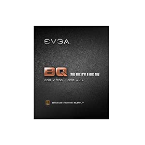 EVGA 850 Bq, 80+ Bronze 850W, Semi Modular, 5 Year Warranty, Includes Free Power On Self Tester, Power Supply 110-BQ-0850-V1