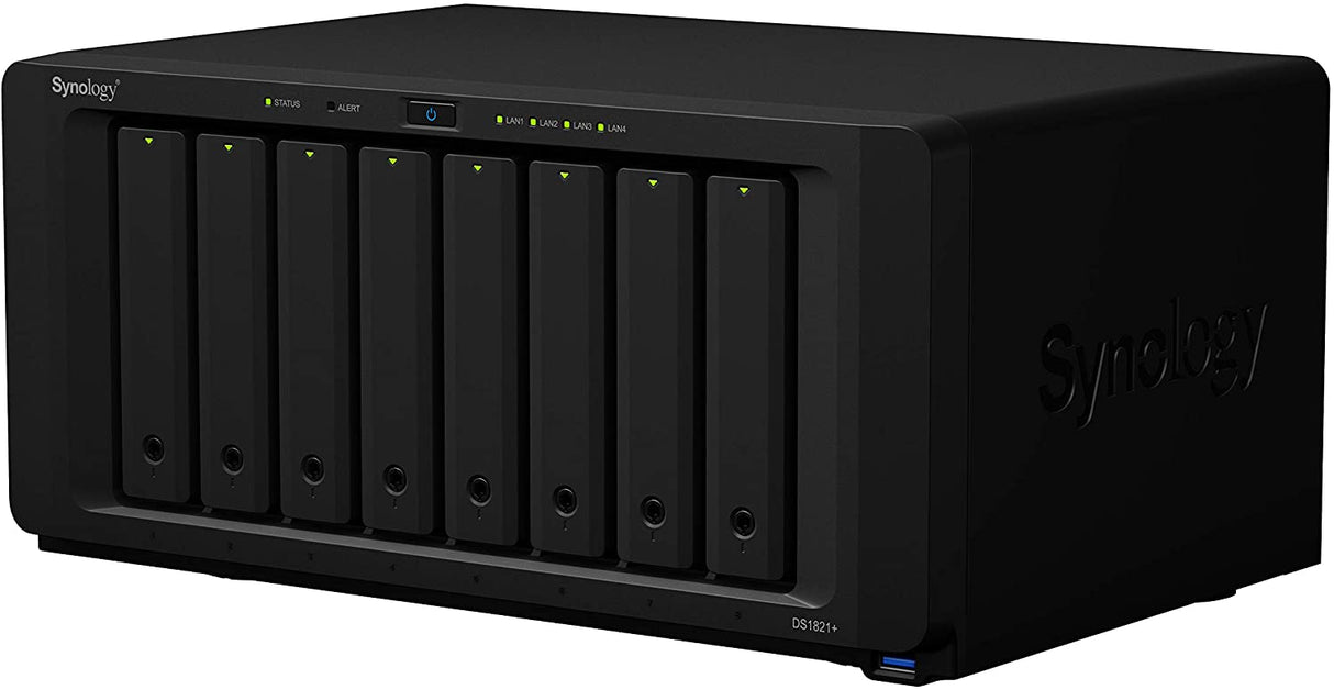 Synology 8 Bay DiskStation DS1821+ (Diskless), 8-bay; 4gb ddr4
