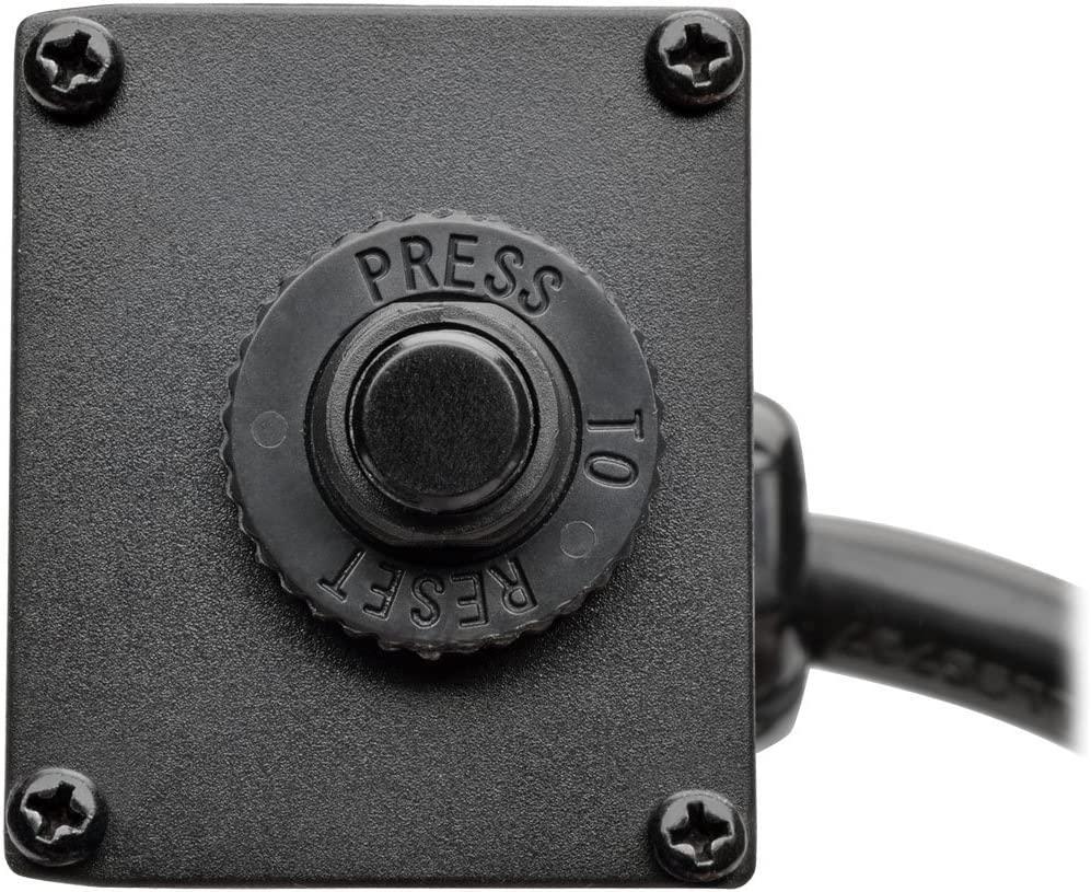 Tripp Lite 8 Outlet Power Strip, 120V, 15A, NEMA 5-15R, 5-15P Plug, Black, 24" (PS2408B) 8 Outlet, 15ft Cord (Black)