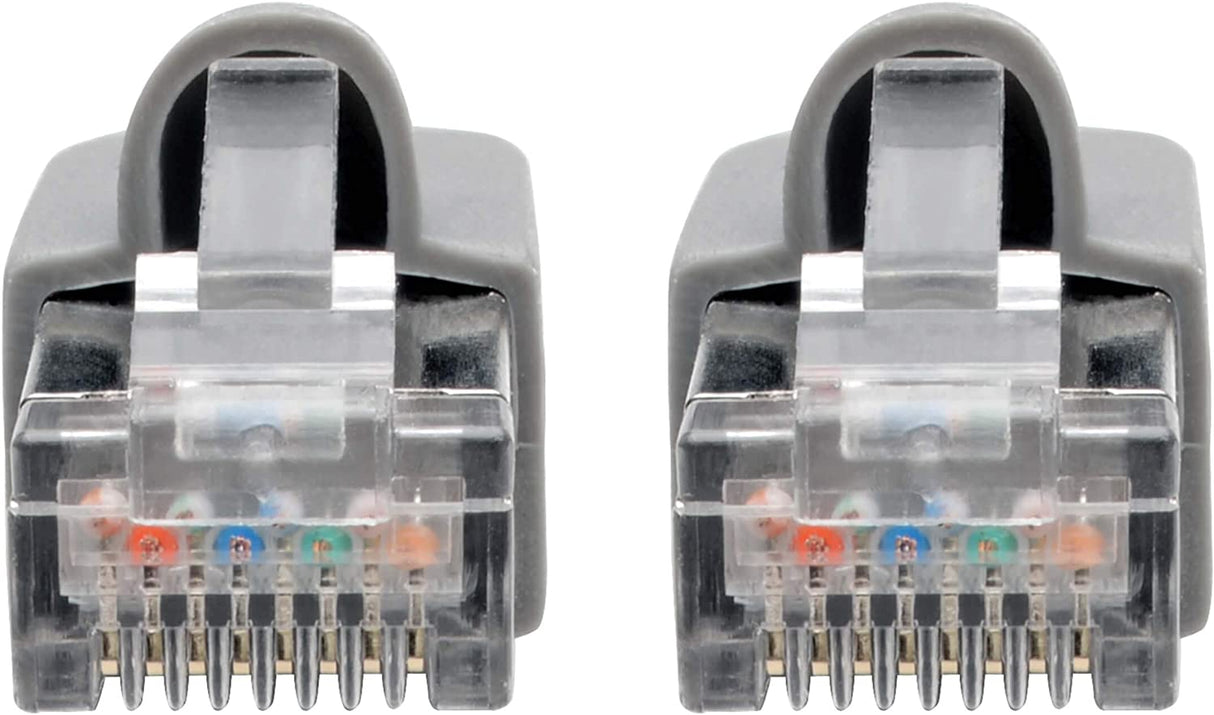 Tripp Lite Cat6a 10G Ethernet Cable, Snagless Molded STP Network Patch Cable (RJ45 M/M), Gray, 12 Feet / 3.6 Meters, Manufacturer's Warranty (N262-012-GY) Gray 12 Feet STP