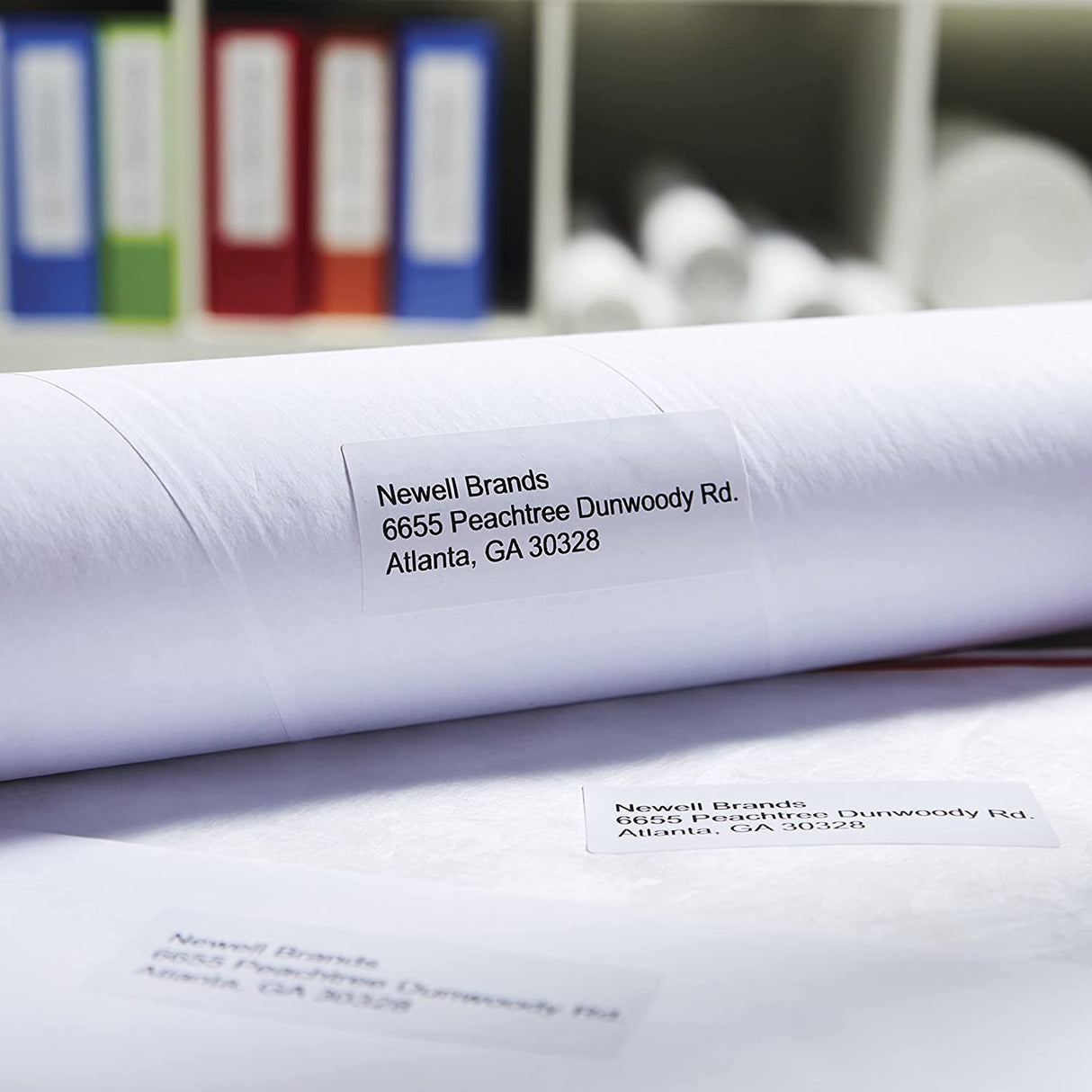 DYMO LW Large Mailing Address Labels for LabelWriter Label Printers, White, 1-4/10'' x 3-1/2'', Large, 2 Rolls of 260