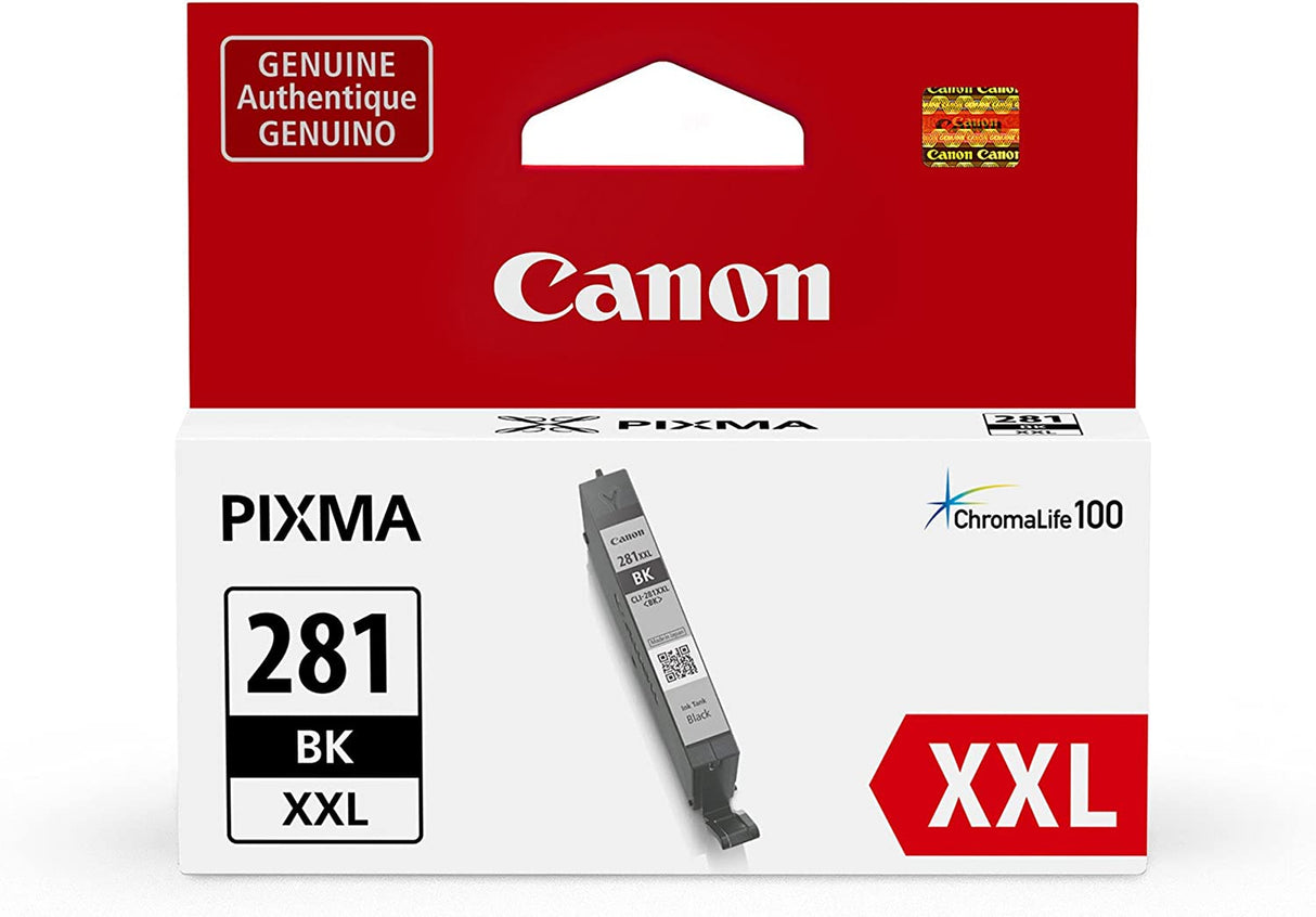 Canon Genuine Ink Cartridge CLI-281XXL Black Ink Black XXL Ink