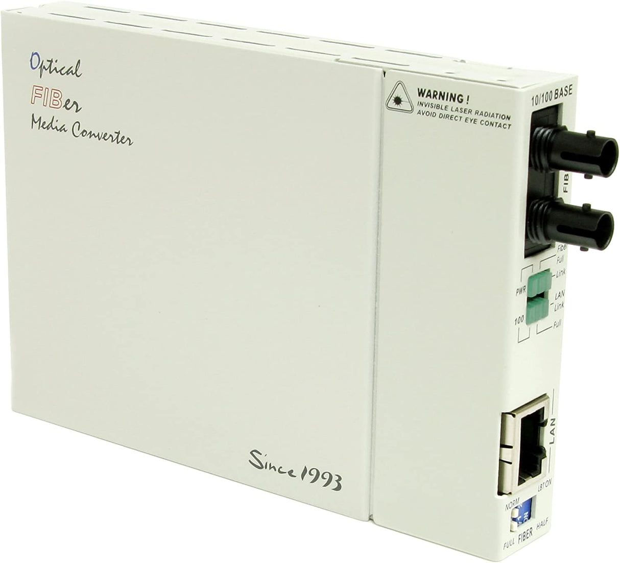 StarTech.com 10/100 Mbps Ethernet Multi Mode Fiber Media Converter - ST (ET90110ST)