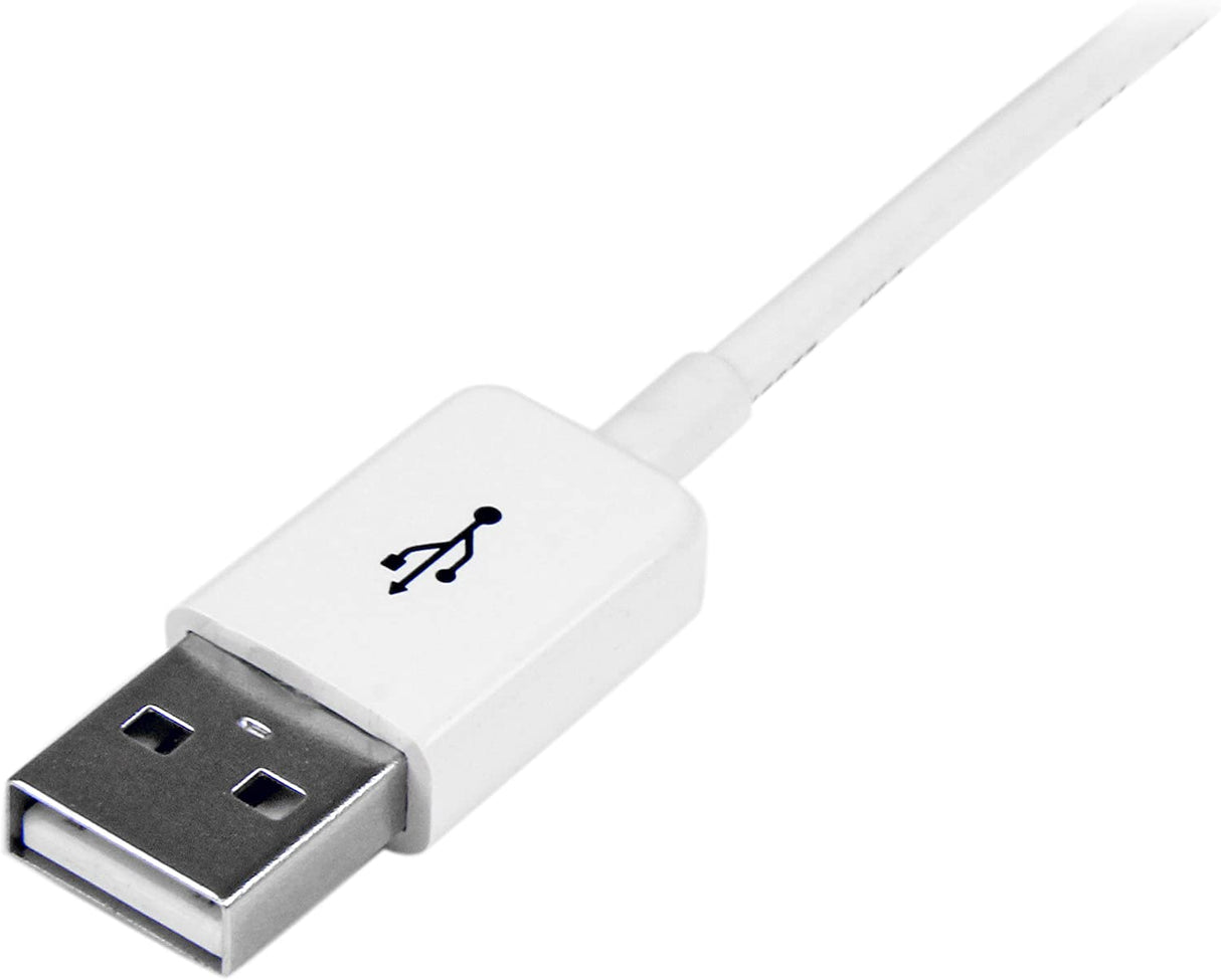 StarTech.com 2m White USB 2.0 Extension Cable Cord - A to A - USB Male to Female Cable - 1x USB A (M), 1x USB A (F) - White, 2 meter (USBEXTPAA2MW) White 6ft