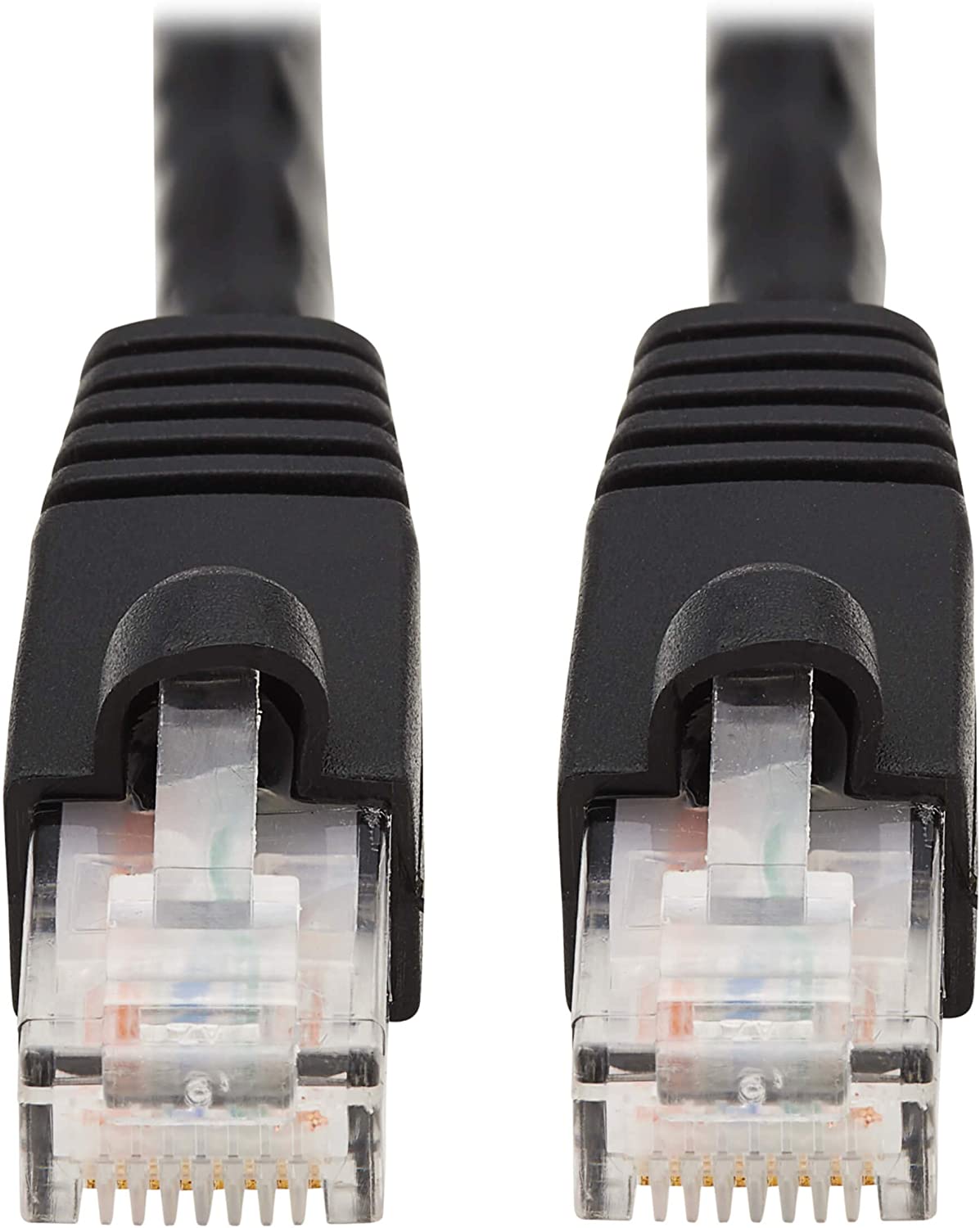 Tripp Lite Augmented Cat6/Cat6a Snagless 10G Patch Cable RJ45, 7-Feet (N261-007-BK) Black