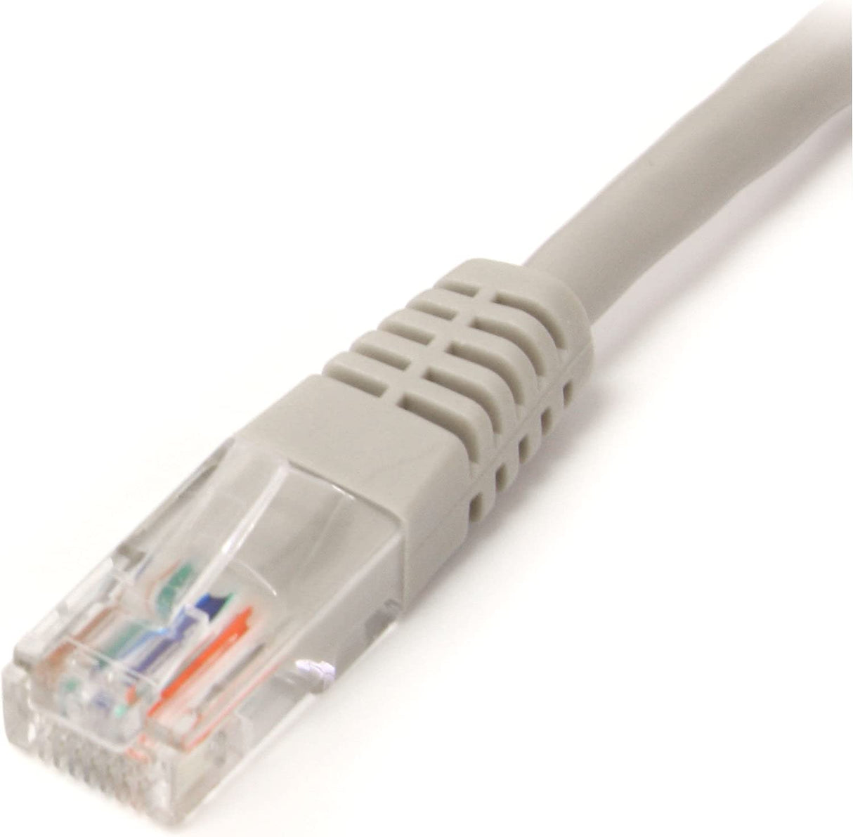StarTech.com Cat5e Ethernet Cable - 15 ft - Gray - Patch Cable - Molded Cat5e Cable - Network Cable - Ethernet Cord - Cat 5e Cable - 15ft (M45PATCH15GR) Grey 15 ft / 4.5m Grey