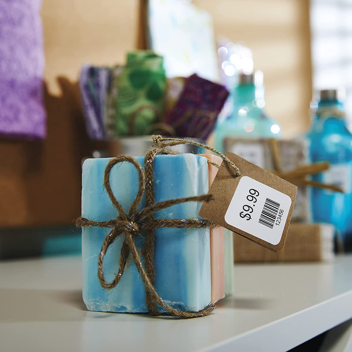 DYMO Authentic LW Multi-Purpose Square Labels | DYMO Labels for LabelWriter Printers, Great for Barcodes, (1" x 1"), 1 Roll of 750 Multipurpose 750 labels