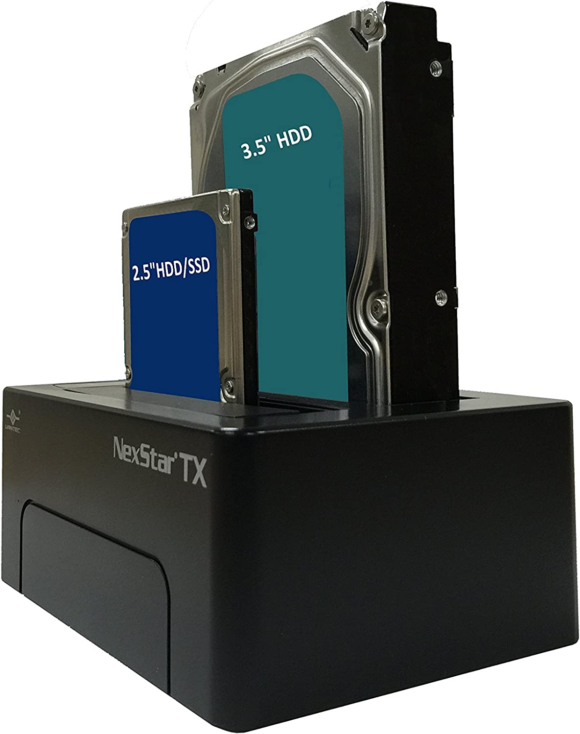 Vantec NexStar TX Dual Bay USB 3.0 Hard Drive Dock (NST-D428S3-BK) NexStar TX - Dual HDD Dock(Updated version)