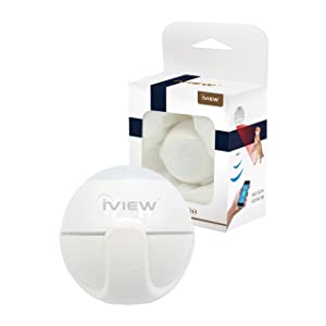 iView S200 WiFi (2.4G only) Smart Motion Sensor Indoor Outdoor Home Security Adjustable Sensibility DIY Easy Installation Long Lasting Battery