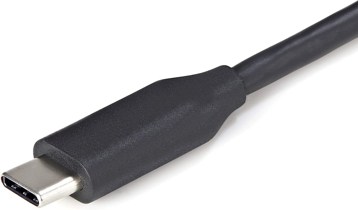 Startech 4 Port USB C Hub - 4X USB-A - 5Gbps USB 3.0 Type-C Hub (USB 3.2/3.1 Gen 1) - Bus Powered Portable USB-C to USB-A Adapter Laptop Hub - 11.2" (28.5cm) Cable w/Cable Management (HB30CM4AB)