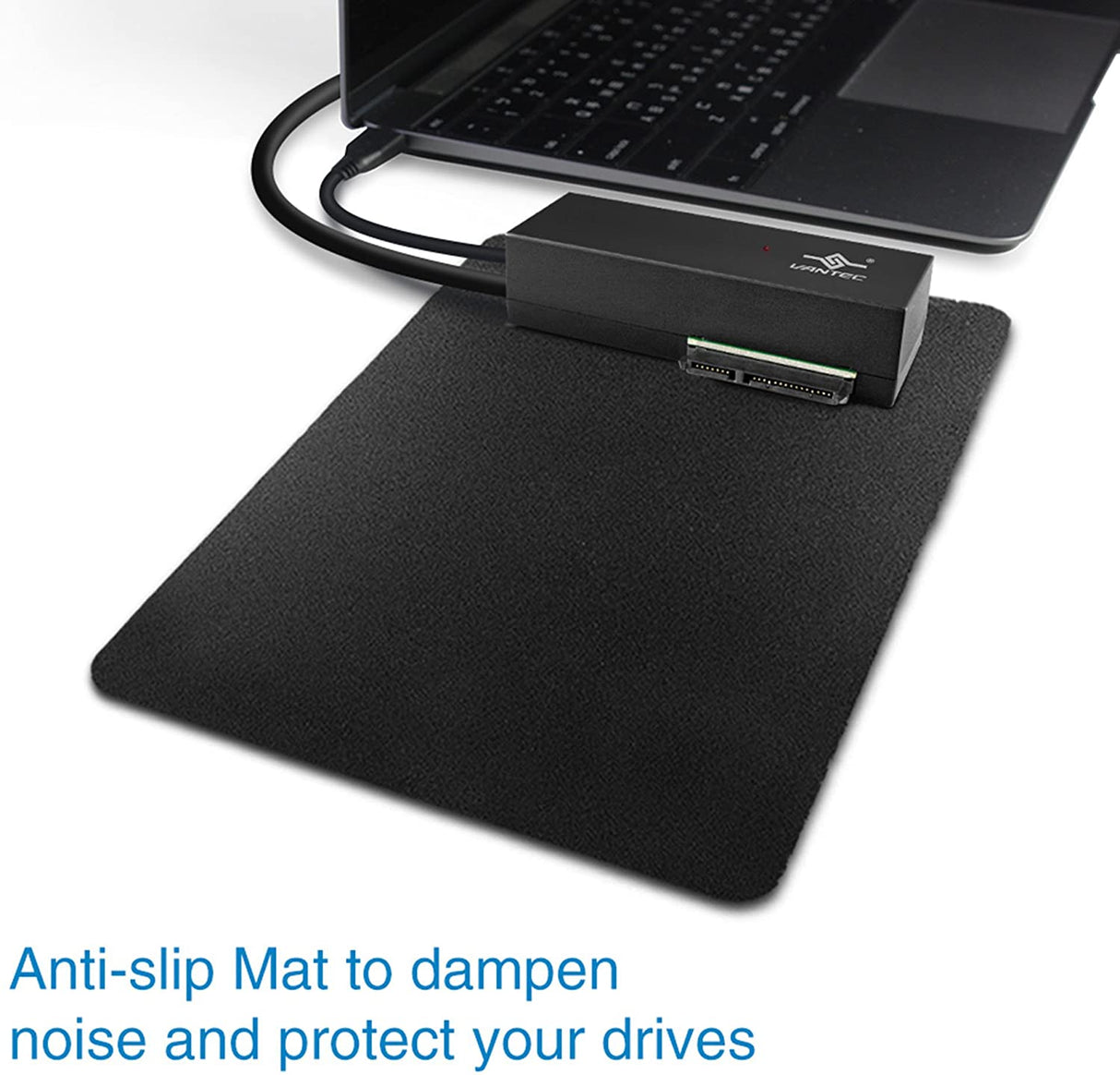 Vantec CB-ST00U3 NexStar USB 3.0 to SATA 6Gbps Optical/Storage Adapter, Black