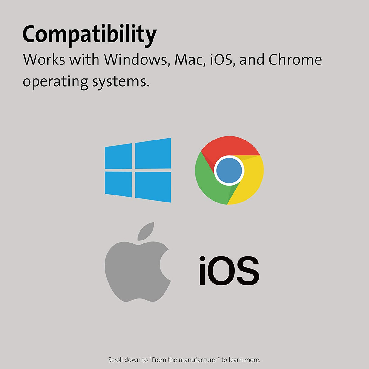 Kensington Multi-Device Dual Wireless Compact Keyboard - Silver (K75504US) Compact Wireless Silver