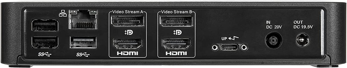 Targus USB-C Universal DV4K Docking Station with 100W Power Delivery Quad Monitor 4K, 10 Gbps, 100 Watt