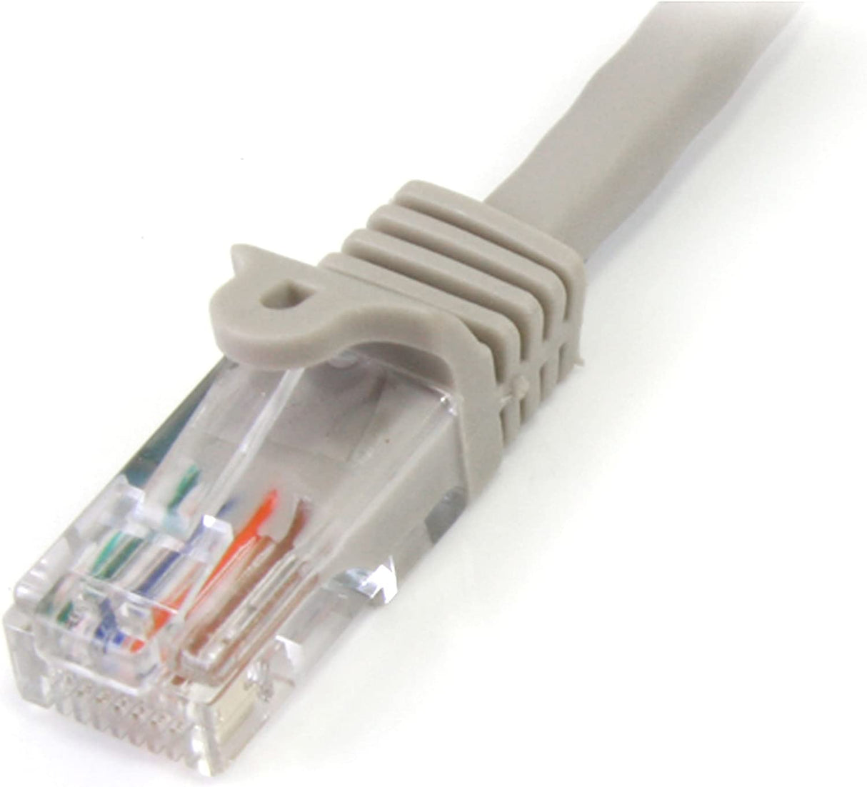StarTech.com Cat5e Patch Cable with Snagless RJ45 Connectors - 10 ft - M/M - Gray (45PATCH10GR) 10 ft / 3m Grey