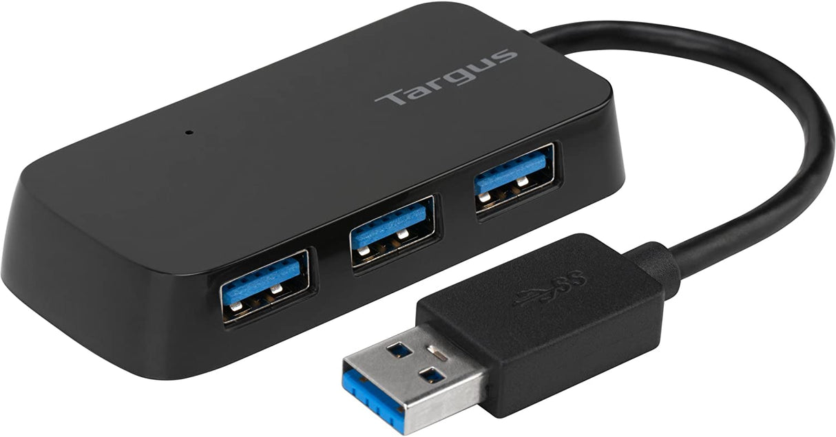Targus 4-Port USB 3.0 Hub (ACH124US),Black