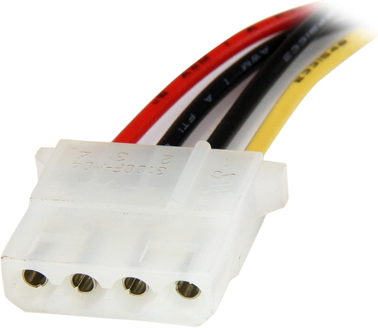 StarTech.com 12in SATA to LP4 Power Cable Adapter F/M - SATA to LP4 Power Adapter - SATA Female to LP4 Male Power Cable - 12 inch (LP4SATAFM12) 12 inch SATA to Molex LP4 Power