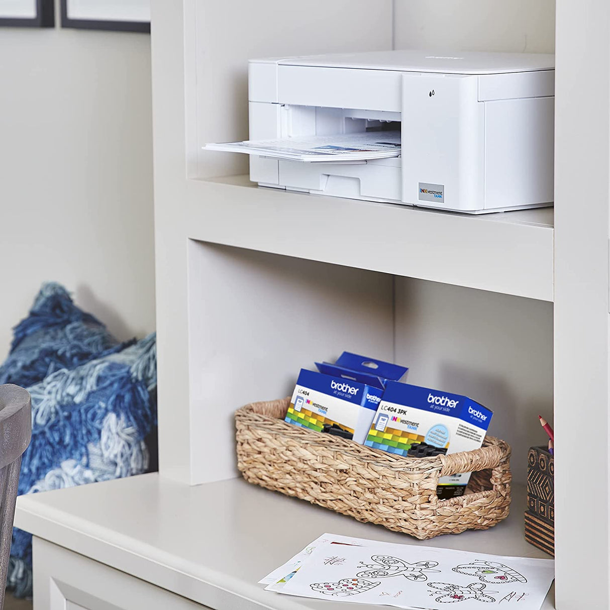 Brother Genuine LC404Y Yellow INKvestment Tank Ink Cartridge