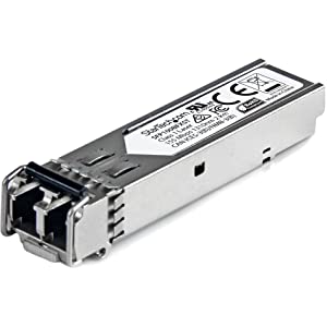 StarTech.com MSA Uncoded Compatible SFP Module - 100BASE-FX - 100MbE Multi Mode Fiber (MMF) Optic Transceiver - 100Mb Ethernet SFP - LC 2km - 1310nm - DDM (SFP100BFXST) 100Base-FX Single