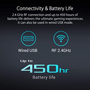 ASUS ROG Falchion NX 65% Wireless RGB Gaming Mechanical Keyboard | ROG NX Red Linear Switches, PBT Doubleshot Keycaps, Wired / 2.4G Hz, Touch Panel, Keyboard Cover Case, Macro Support