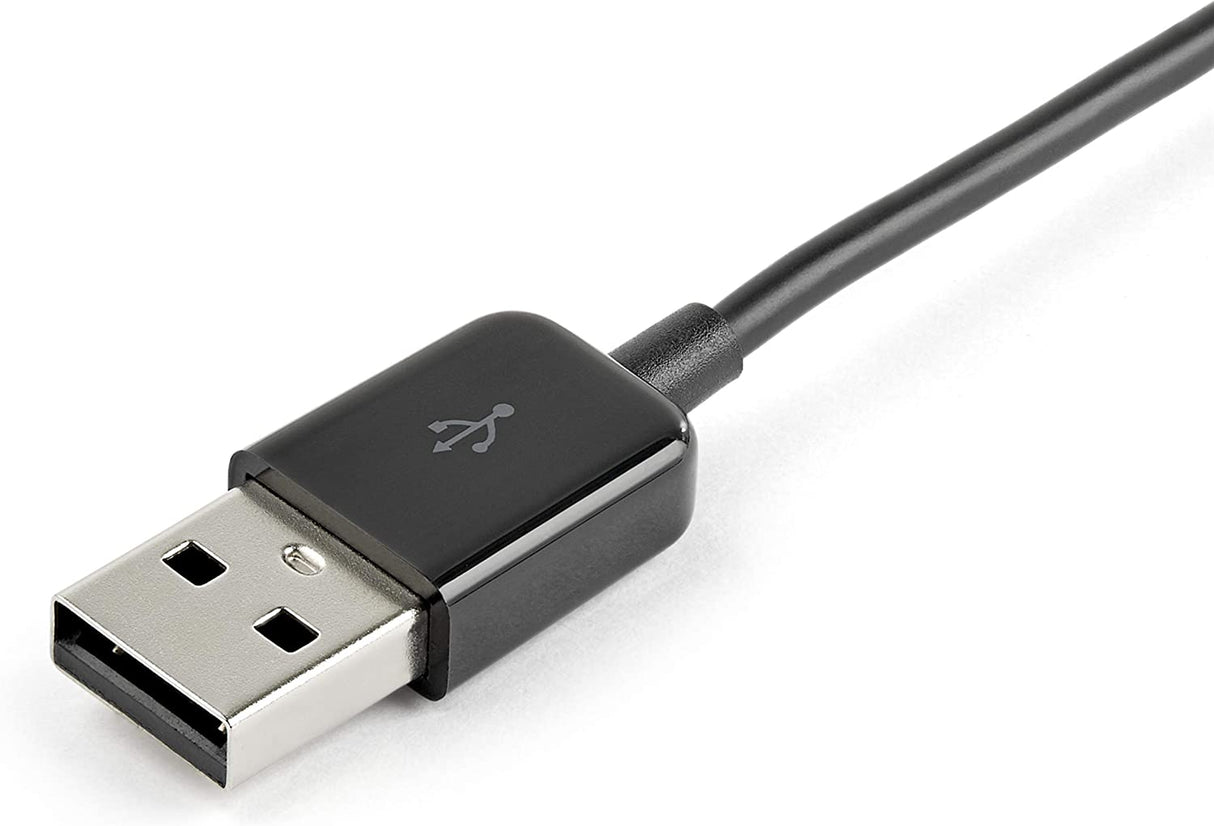 StarTech.com 3ft (1m) HDMI to Mini DisplayPort Cable 4K 30Hz - Active HDMI to mDP Adapter Converter Cable with Audio - USB Powered - Mac & Windows - Male to Male Video Adapter Cable (HD2MDPMM1M) 3 ft / 1 m