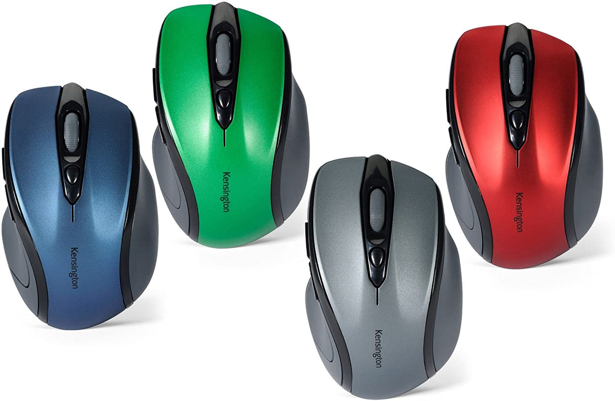 Kensington Pro Fit Mid-Size Wireless Mouse, Sapphire Blue (K72421AM)