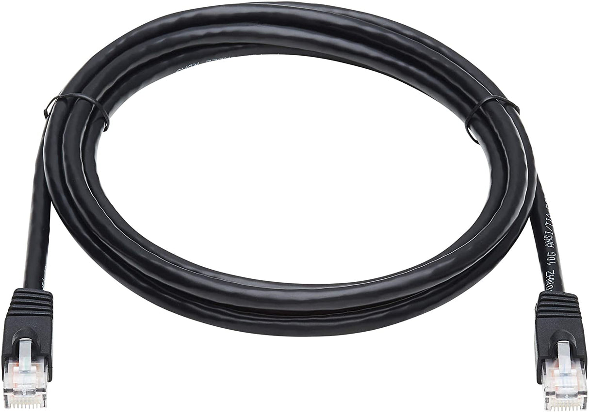 Tripp Lite Augmented Cat6/Cat6a Snagless 10G Patch Cable RJ45, 7-Feet (N261-007-BK) Black