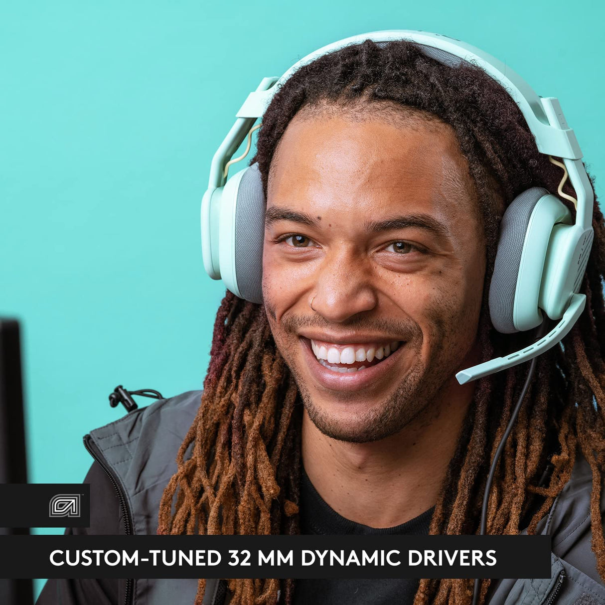 Astro gaming Astro A10 Gaming Headset Gen 2 Wired Headset - Over-Ear Gaming Headphones with flip-to-Mute Microphone, 32 mm Drivers, for Xbox Series X|S, Xbox One, Playstation 5/4, Nintendo Switch, PC, Mac - Mint Mint Gen 2 Cross Platform Headset Only