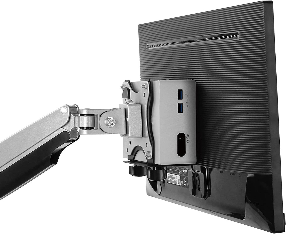 StarTech.com Thin Client Mount - Mini PC VESA Mount - Adjustable .7 to 2.8" - Under Desk Computer Mount - Mac Mini Monitor Mount (ACCSMNT)