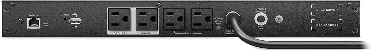 APC Smart-UPS 500VA Lithium Ion UPS with SmartConnect, SCL500RM1UCNC, Line Interactive, Sine Wave, Short-Depth 120V Uninterruptible Power Supply with Network Card Installed Network Card